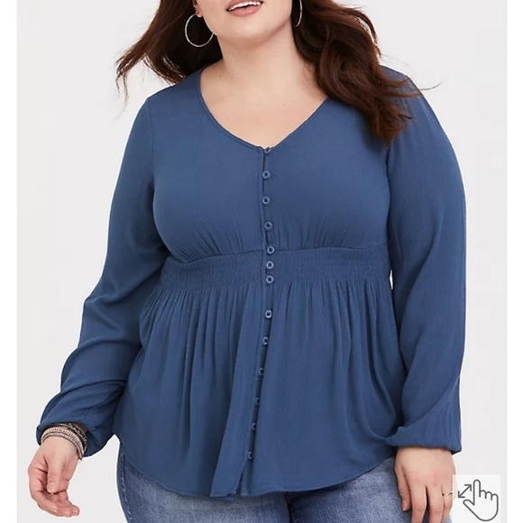 TORRID Long Sleeves Top, Size 12 - Picture 1 of 13
